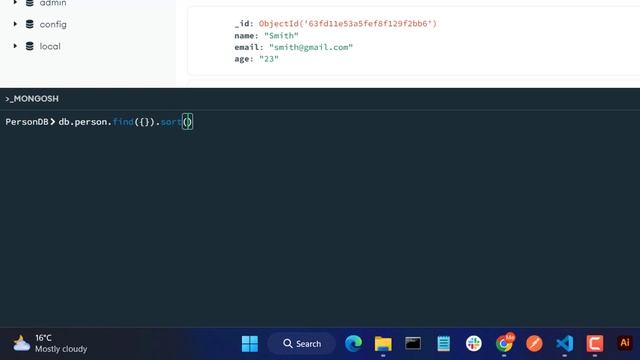 Data Manipulation in MongoDB | Count(), Sort(), and Limit() смотреть онлайн