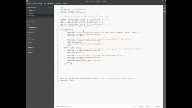 8/8 - CRUD ¡Desde cero! - EDITAR y BORRAR registros - Código PHP - Fin del proyecto. смотреть онлайн