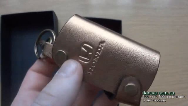 Кожаный чехол для ключа Ключница Honda смотреть онлайн