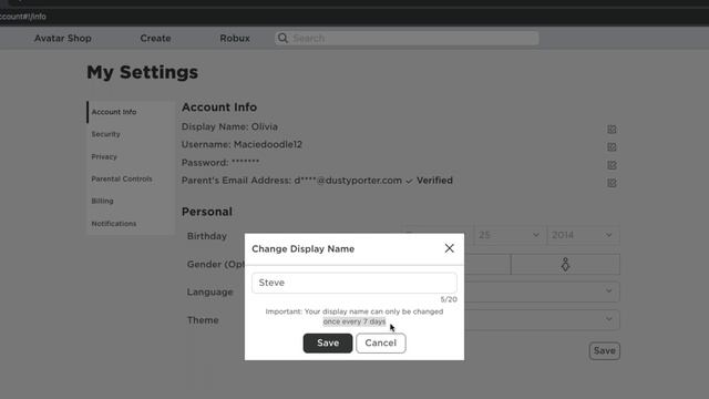 How To Change Your Display Name AND User Name In Roblox смотреть онлайн