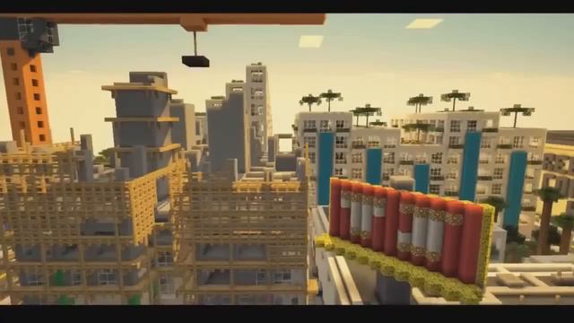 Самый красивый город в MineCraft!Epic!HD!Грандиозные постройки смотреть онлайн