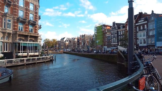 Amsterdam Virtual Tour - Walking Amsterdam And Sight things | Travel In Netherlands смотреть онлайн