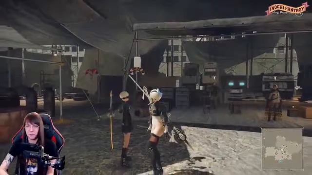 Streamer slaps 2B ass - NieR:Automata смотреть онлайн