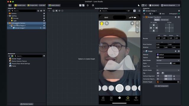 Frame Filter - Lens Studio Tutorial | Create Your Own Snapchat Filter