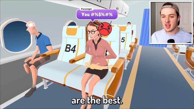 I BECAME The WORLDS WORST FLIGHT ATTENDANT смотреть онлайн