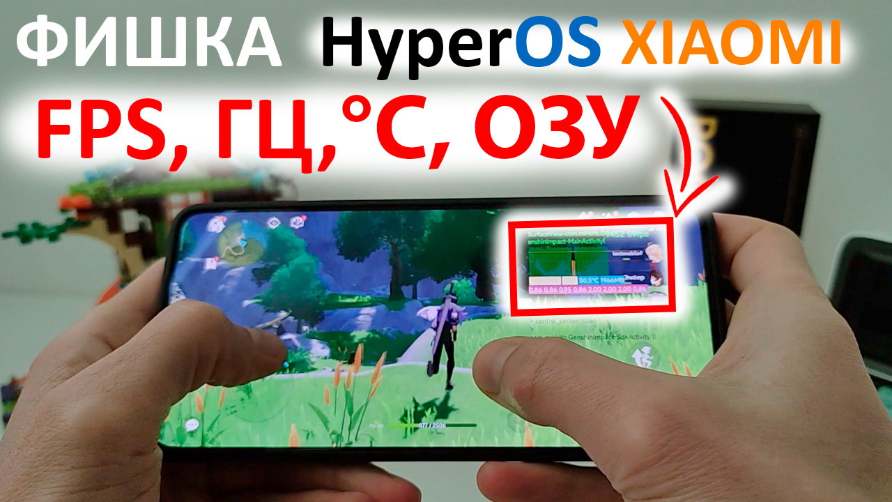 Новая фишка в HyperOS для XIAOMI | Как узнать FPS в 2024 году смотреть онлайн