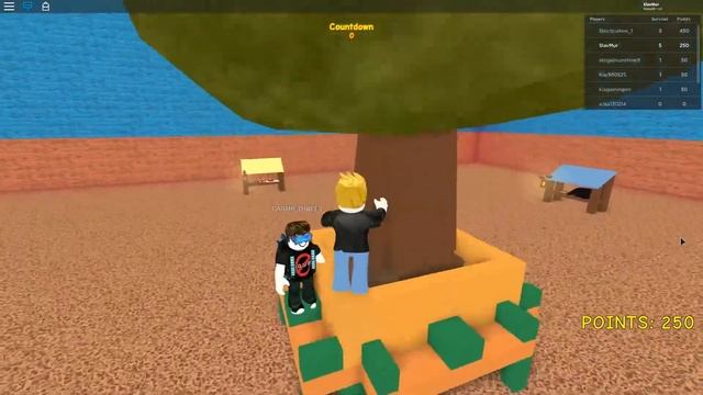 УБЕГАЕМ от ЛАВЫ в ROBLOX. ПОЛ ЭТО ЛАВА. смотреть онлайн