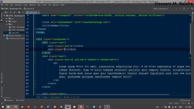 HMB | FSWD | CH03 | Bootstrap 4 02 смотреть онлайн