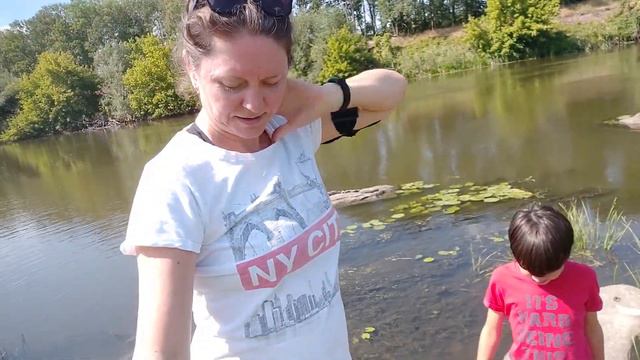 Этап вязания джемпера #jumper_dominica @milya.gain .У реки, летний отдых смотреть онлайн
