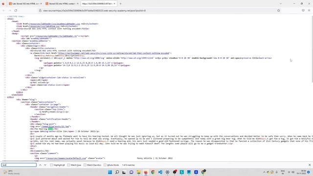 PortSwigger Labs Walkthrough - Stored XSS into HTML context with nothing encoded смотреть онлайн