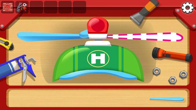 Helicopter Helly Repair Shop | Robocar Poli English Video for Kids | KIGLE GAMES смотреть онлайн