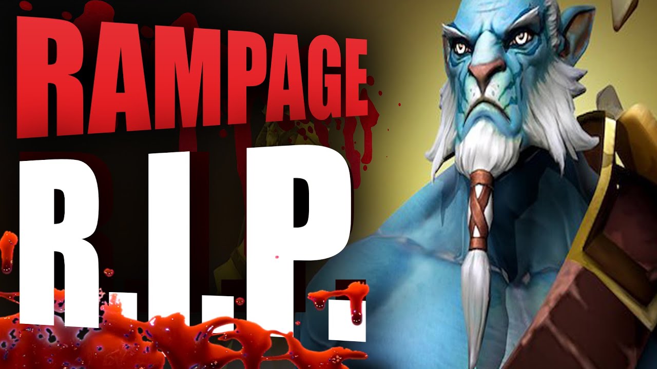 #Dota2 | #RAMPAGE #RIP | #SashaSpray