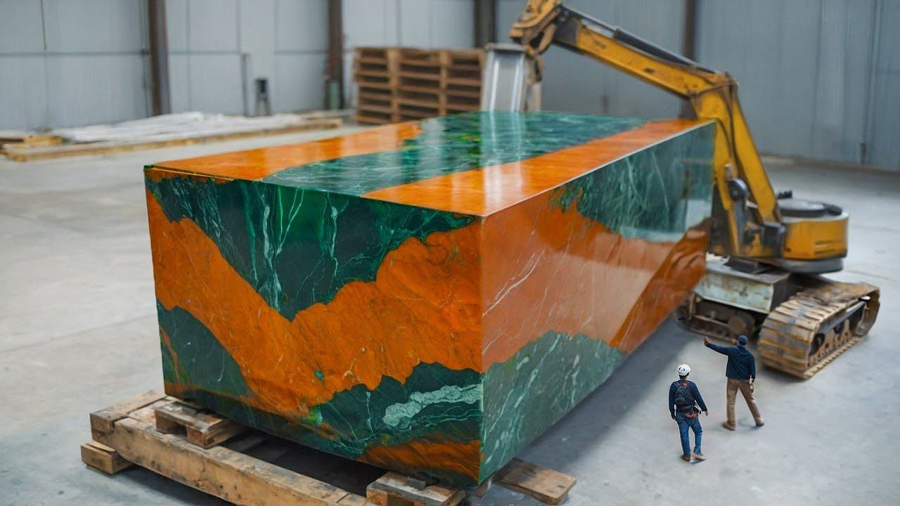 Добыча и Производство Мрамора В Карьере Стоимостью 1 Миллиард Долларов смотреть онлайн