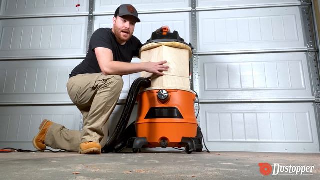 The Dustopper in a Vacuum - Is this the future of dust collection? We think so! смотреть онлайн