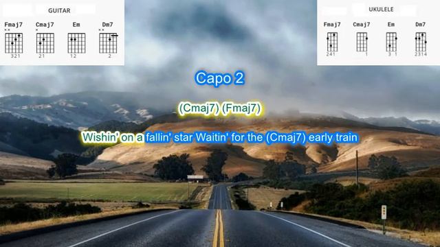 Ventura Highway by America play along with scrolling guitar chords and lyrics смотреть онлайн