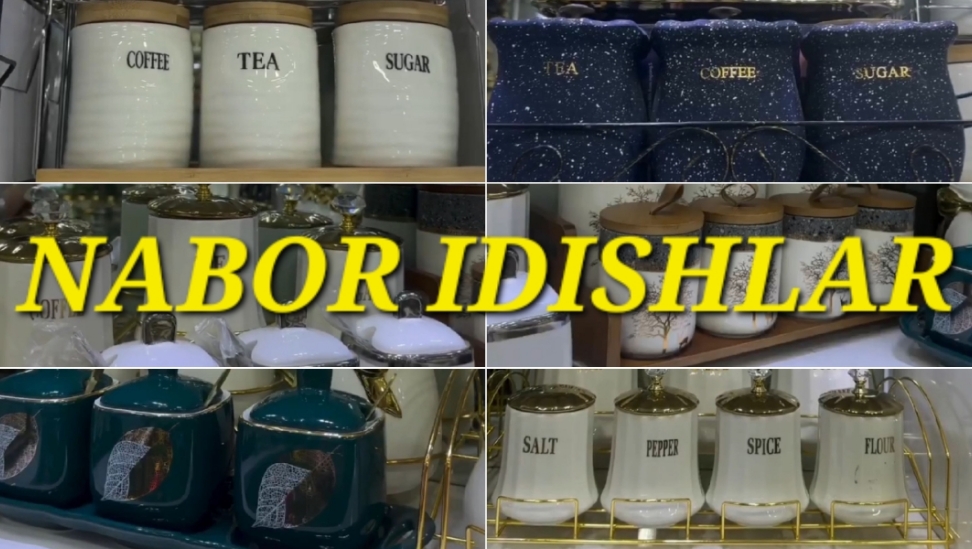 NABOR IDISHLAR 2024
Комплект посуды 2024