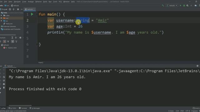 Kotlin Tutorial - 2 - Variables in Kotlin смотреть онлайн