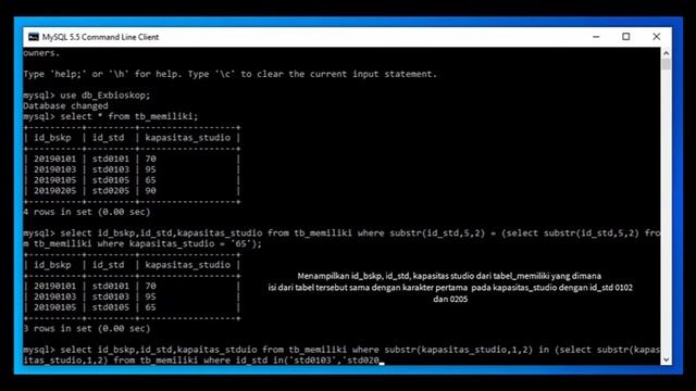 MySQL Server Eps. 10 SUBSTRING смотреть онлайн