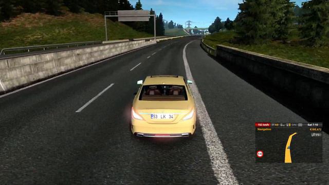 Test Drive Mercedes-Benz CLS 350D 2017 ETS2 Mod [Euro Truck Simulator 2] 14.03.2020 смотреть онлайн