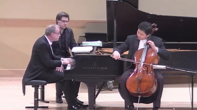 Boccherini Cello Sonata in A; Adam Liu-cello, David Allen Wehr-piano смотреть онлайн