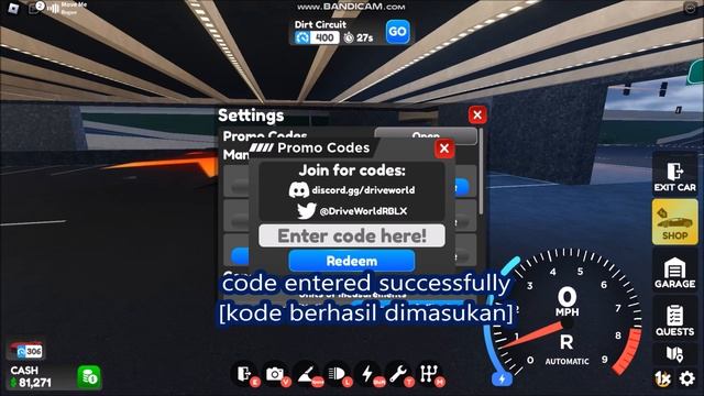 *NEW CODES WORK* Drive World ROBLOX | ALL CODES | March 16, 2023 смотреть онлайн