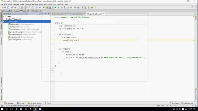 Mobile vision 1: OpenCV configuration in Android Studio смотреть онлайн