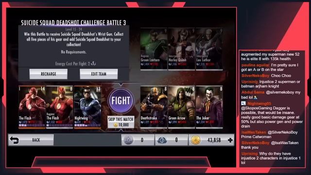 DAY 1 ACCOUNT beating Suicide Squad Deadshot Challenge Mode?! - Injustice Mobile смотреть онлайн