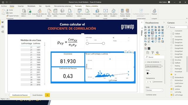 Calcular el Coeficiente de Correlación en Power BI смотреть онлайн