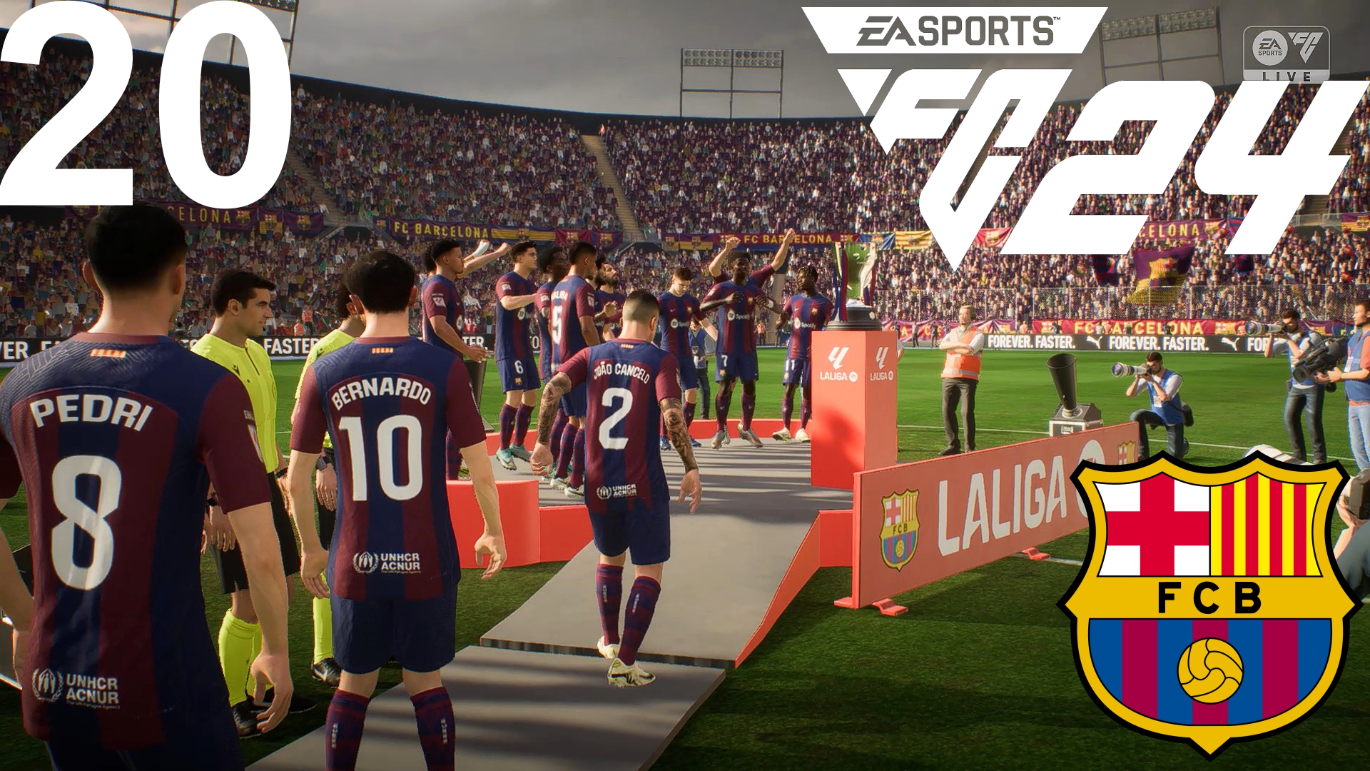 FC 24 КАРЬЕРА ЗА БАРСЕЛОНУ #20 - БАРСЕЛОНА ЧЕМПИОН ИСПАНИИ!!!