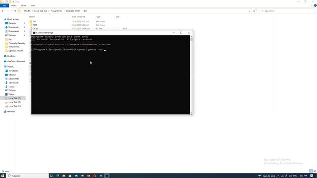 How To Generate Public Key , Private Key And  Encrypt Private Key Using OpenSSL