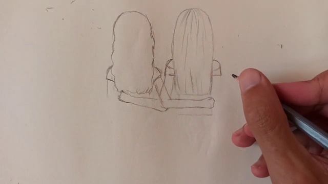 How to Draw Best Friends (bff) Easy | Step by Step смотреть онлайн