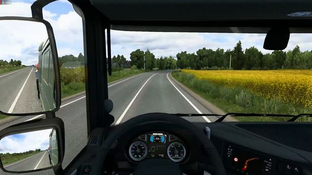 Euro Truck Simulator 2 • Будни дальнобойщика. Часть 257. Перевозим опасный груз Этан из Пскова в СП смотреть онлайн