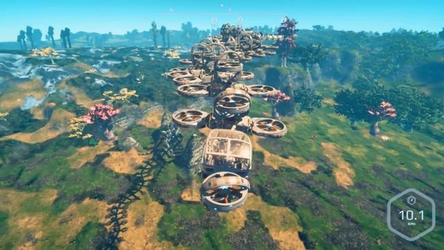 Planet Nomads - 110 - v0.8.6 Update - Large Air Blades - Reconnection - Helicarrier Refitted смотреть онлайн
