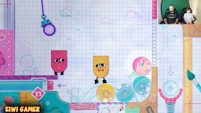 Snipperclips - Cut it out together! Livestream!  Nintendo Switch