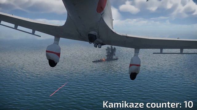 [War Thunder] Trying to kamikaze a Sumner-class destroyer смотреть онлайн