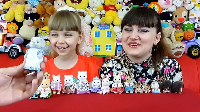 БОЛЬШАЯ КОЛЛЕКЦИЯ SYLVANIAN FAMILIES (81 фигурка) Обзор коллекции ЧАСТЬ 2 смотреть онлайн
