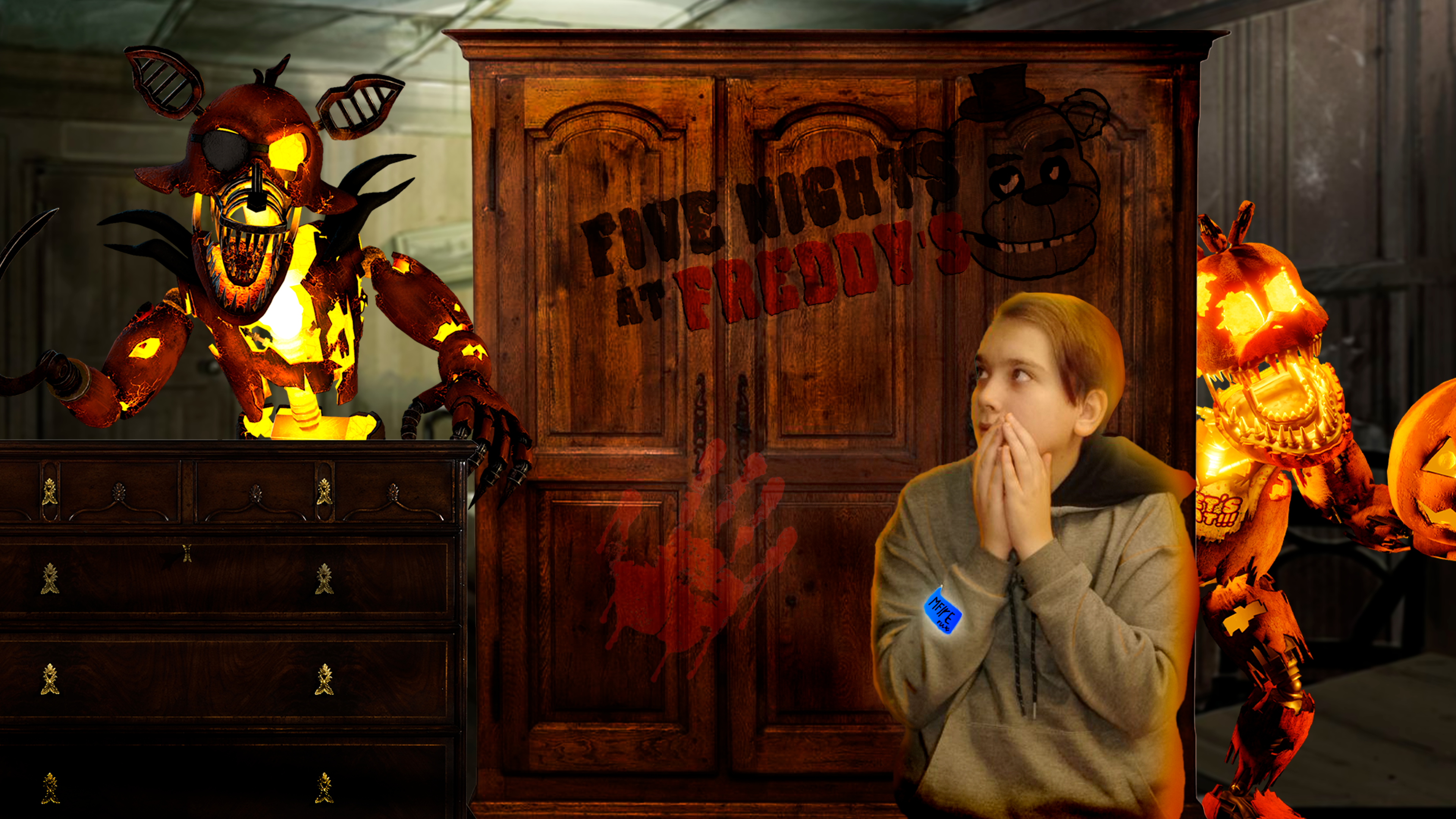 Самый страшный хоррор в МИРЕ!!! FNAF 4 смотреть онлайн