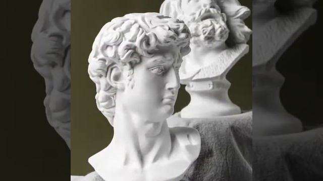 Гипсовая фигура голова Давида. Гипсовая фигура Микеланджело бюст Давида. Гипсовый бюст Давида смотреть онлайн
