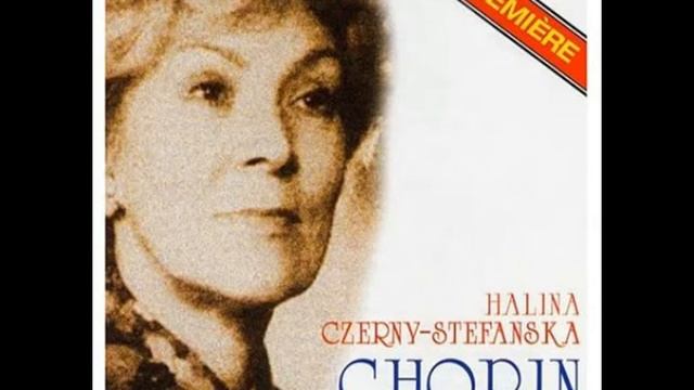 Chopin - Ballade No.1, Op.23 - Halina Czerny-Stefanska, piano смотреть онлайн