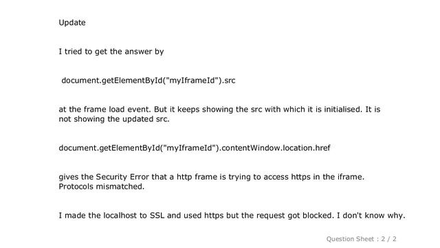 HTML : How to detect current iframe url? смотреть онлайн