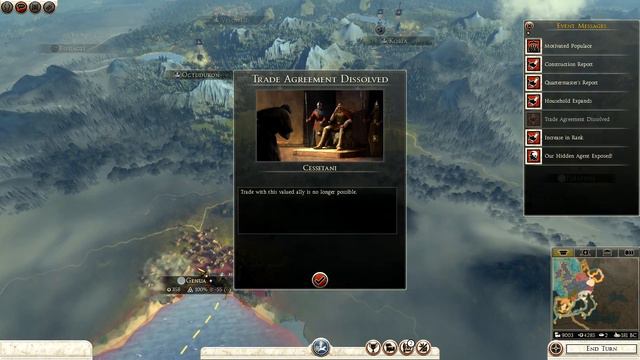 Total War: Rome II: Iceni Campaign #25 ~ Entrance To Italy!