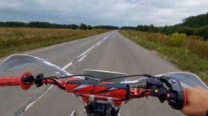 Покатушка на питбайке под музыку. 3 часть.