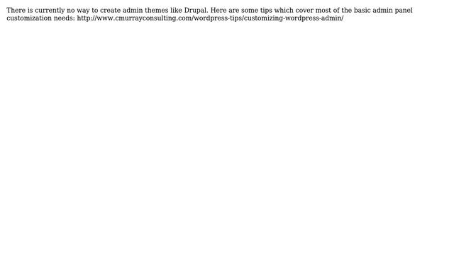 Wordpress: Any official way to create an admin theme? (2 Solutions!!) смотреть онлайн
