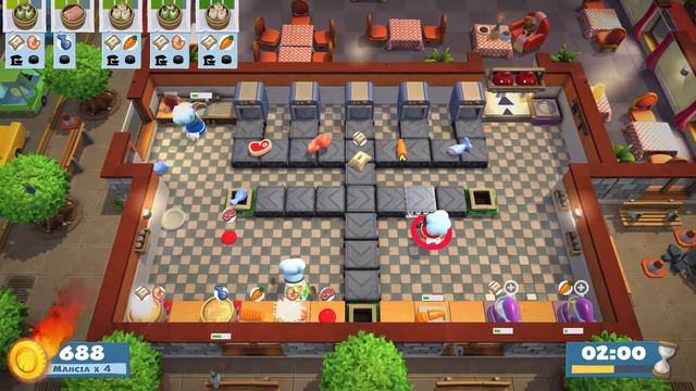 Overcooked 2. [Former WR] Story Kevin 8 | 3P online coop 4 stars | Score: 1500 смотреть онлайн