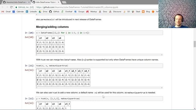 Intro to Julia DataFrames смотреть онлайн
