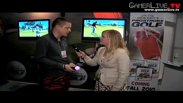E3 2010: John Daly's Pro Stroke Golf Game Preview Interview смотреть онлайн