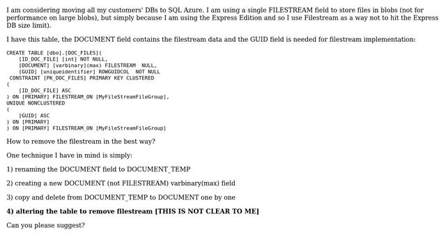 DevOps & SysAdmins: Migrating from filestream to "classic" blob (2 Solutions!!) смотреть онлайн