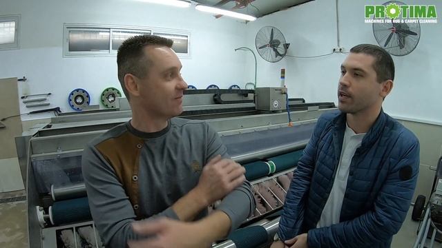 Установка и первые впечатления от работы на ковромоечном автомате Tornado ASZ-3000 Protima смотреть онлайн