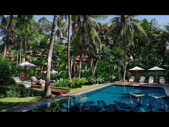 Maison Polanka luxury boutique- старый французский отель в центре Сием риепа. #Камбоджа смотреть онлайн