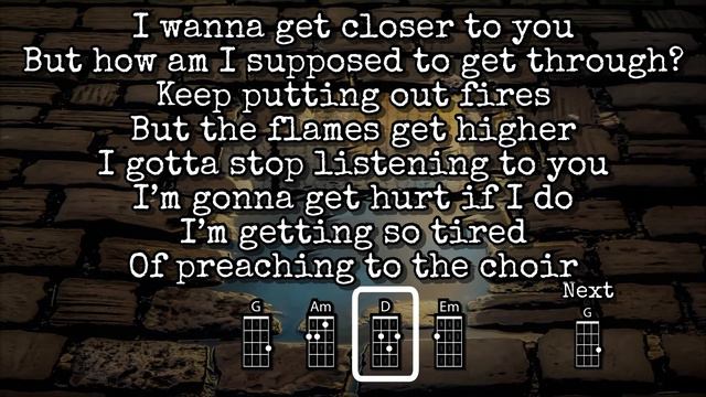 End Of Me - Billy Talent feat. Rivers Cuomo | BARITONE Ukulele Play Along смотреть онлайн